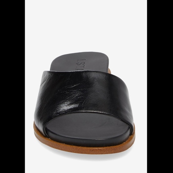 1. State Onora Open Toe Slip On Slide Sandals In Black - Picture 2 of 15